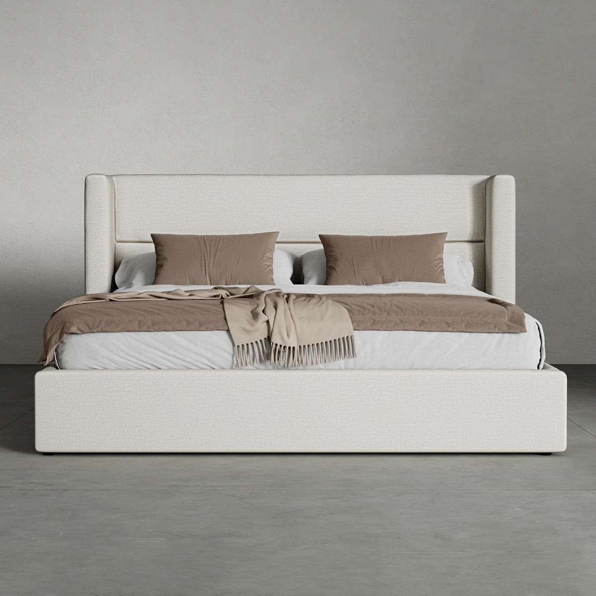 Elden Bed by Viesso, showing elden bed in live shot.