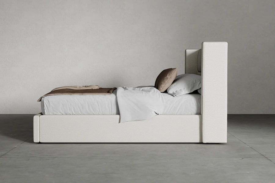 Elden Bed by Viesso, showing elden bed in live shot.