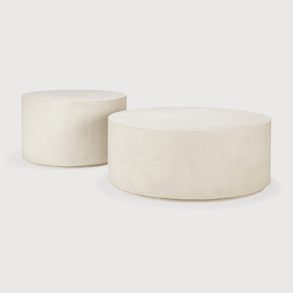 Elements Coffee Table by Ethnicraft, showing front view of elements coffee table.