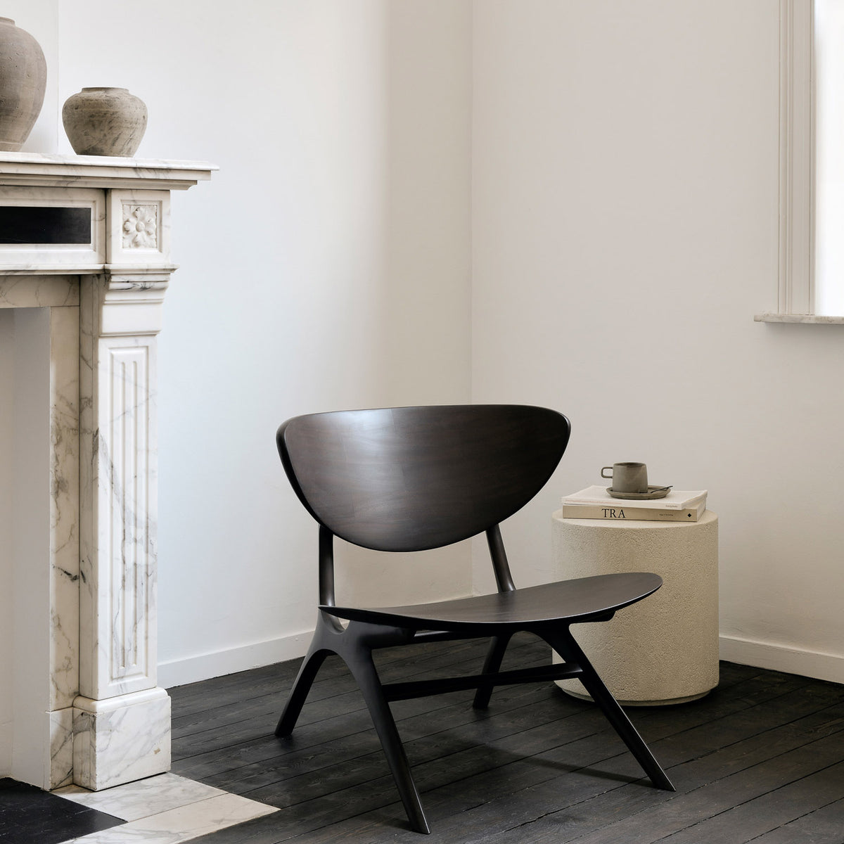 Elements Side Table by Ethnicraft, showing elements side table in live shot.