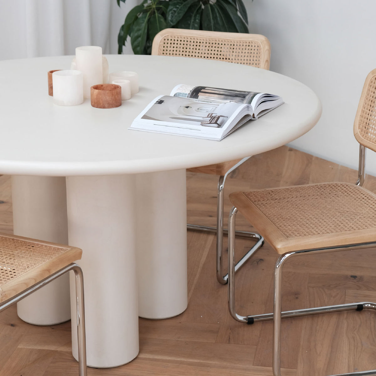 Elephant Dining Table by Mobital, showing elephant dining table in live shot.