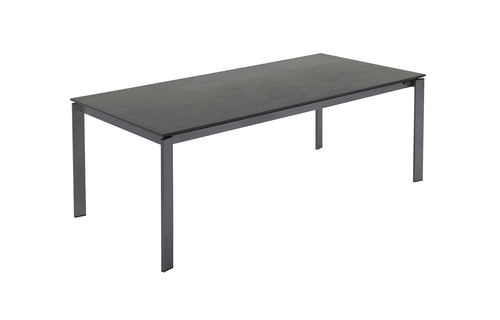 Eminence Extendable Table by Connubia, showing angle view of eminence extendable table.