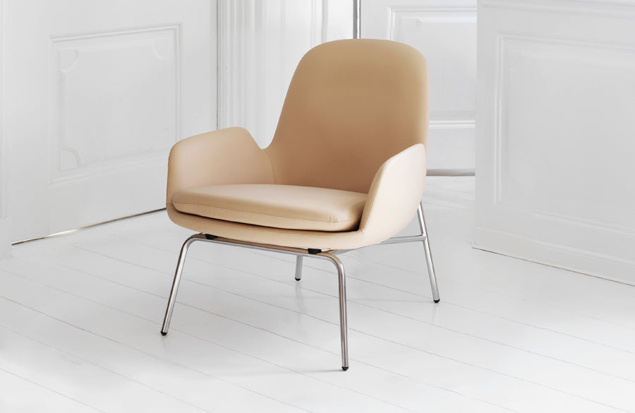 Era Lounge Chair by Normann Copenhagen, showing era lounge chair in live shot.