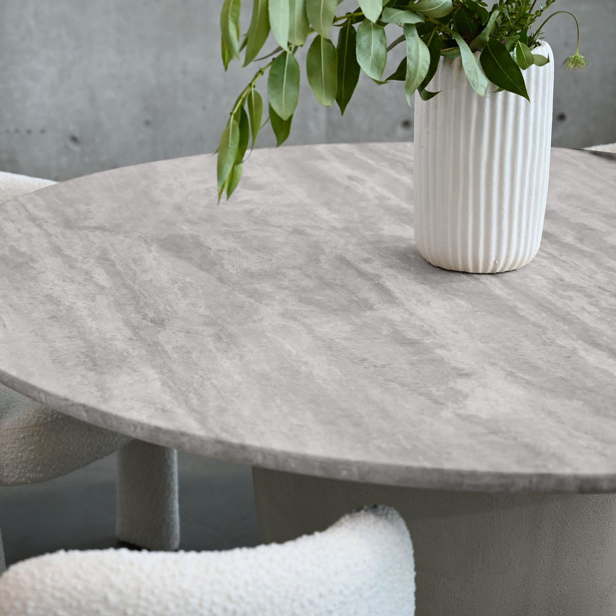 Erden Dining Table by Mobital, showing erden dining table in live shot.