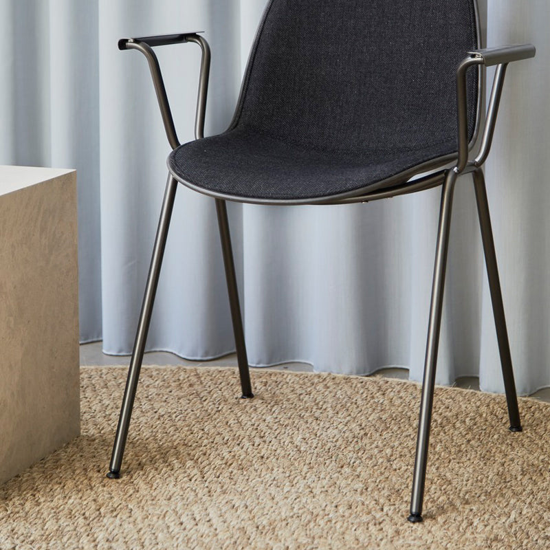 Eternity Armchair by Mater, showing closeup view of eternity armchair in live shot.