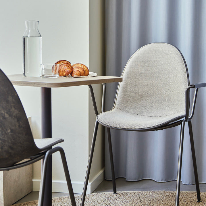 Eternity Armchair by Mater, showing eternity armchair in live shot.