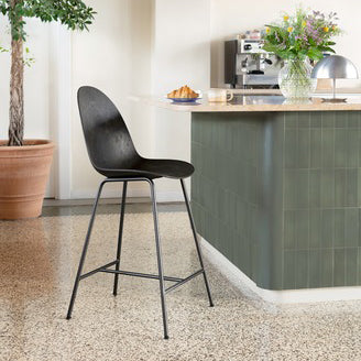 Eternity High Stool by Mater, showing eternity high stool in live shot.