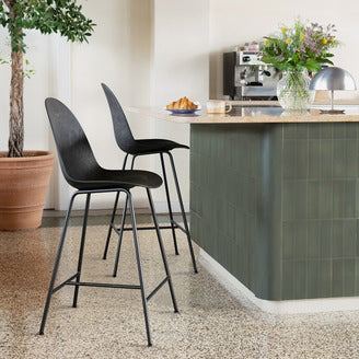 Eternity High Stool by Mater, showing eternity high stools in live shot.