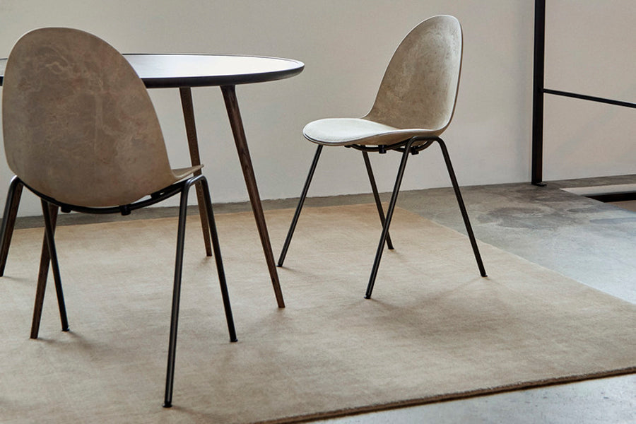 Eternity Sidechair by Mater, showing eternity sidechairs in live shot.