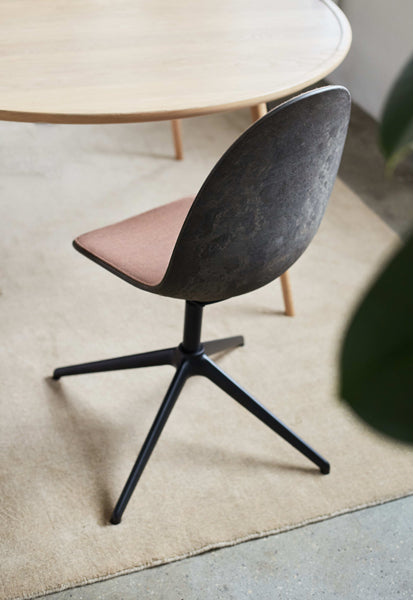Eternity Swivel Chair by Mater, showing eternity swivel chairs in live shot.