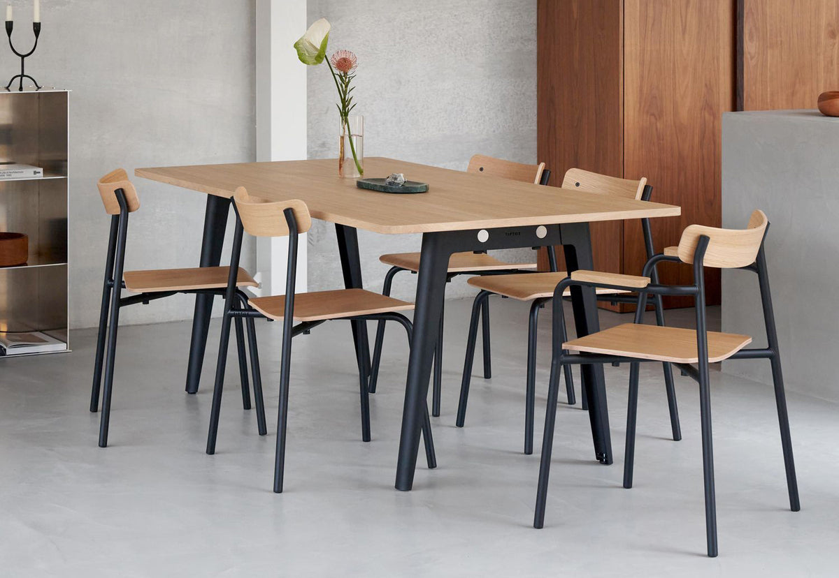 Etude Dining Side Chair by TipToe, showing etude dining side chairs in live shot.