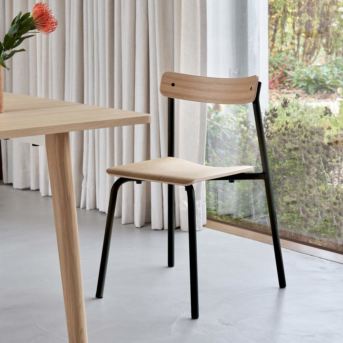 Etude Dining Side Chair by TipToe, showing etude dining side chair in live shot.