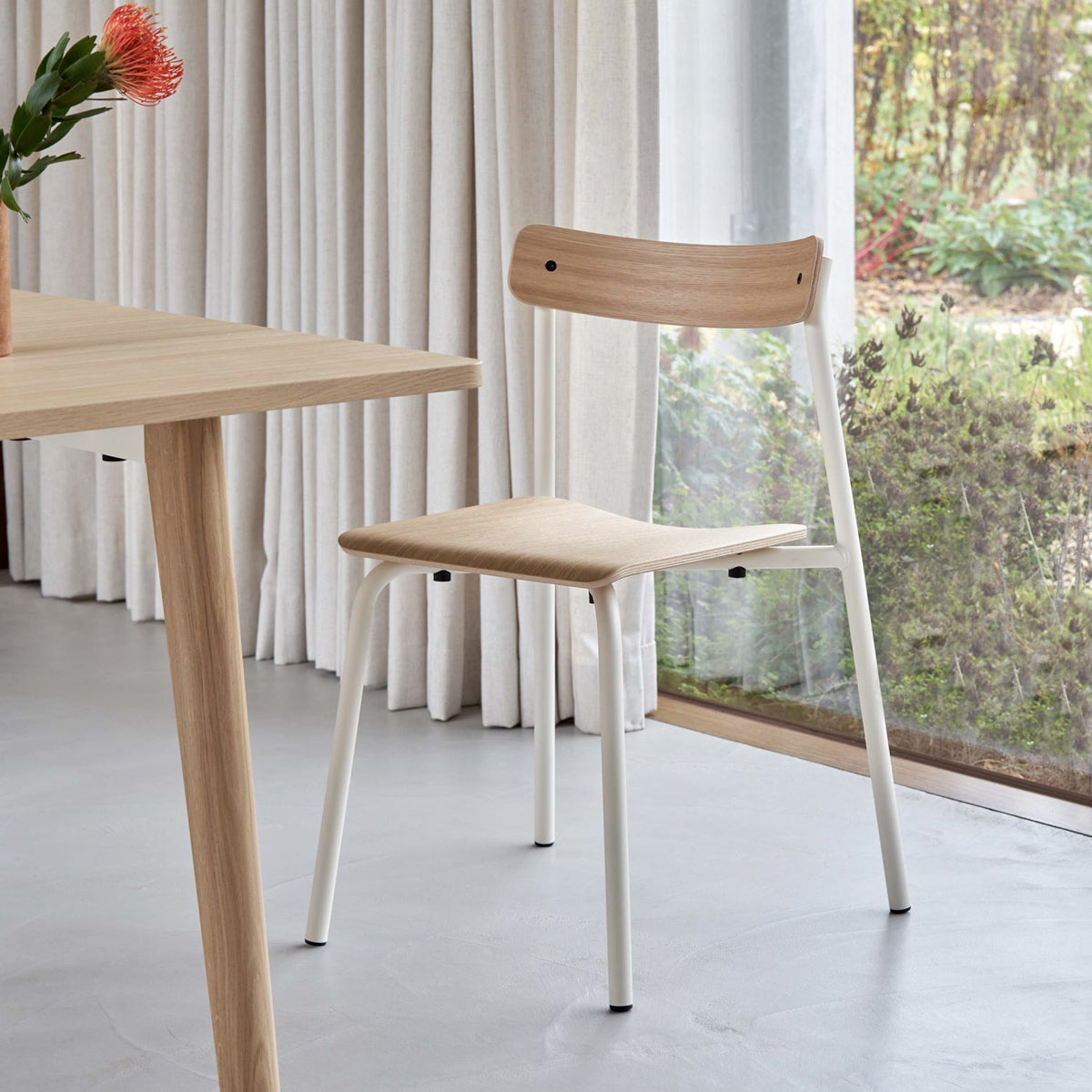 Etude Dining Side Chair by TipToe, showing etude dining side chair in live shot.