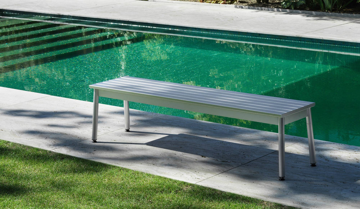 Ex Bench by Normann Copenhagen, showing ex bench in live shot.