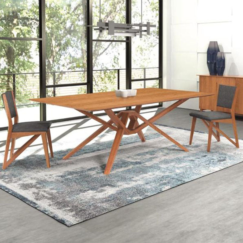 Exeter Chair by Copeland Furniture, showing exeter chair in live shot.