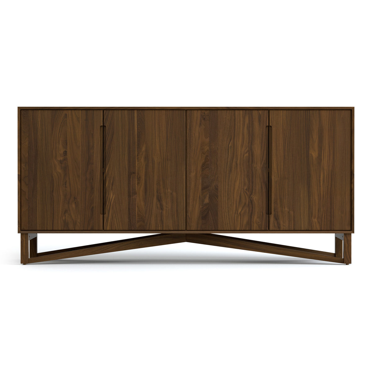 Exeter Media Cabinets by Copeland Furniture, showing front view of exeter media cabinets.