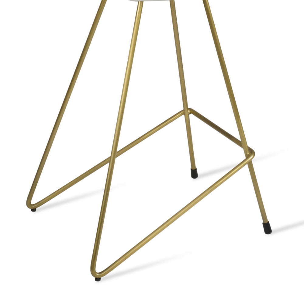 Falcon Cattelan Wire Stool by SohoConcept, showing closeup view of falcon cattelan wire stool.