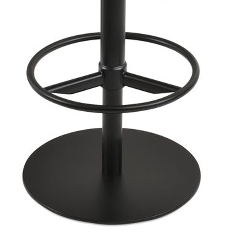 Falcon Full-Footrest Piston Stool by SohoConcept, showing closeup view of falcon full-footrest piston stool