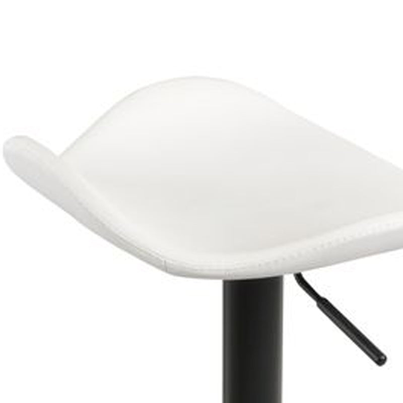 Falcon Full-Footrest Piston Stool by SohoConcept, showing closeup view of falcon full-footrest piston stool