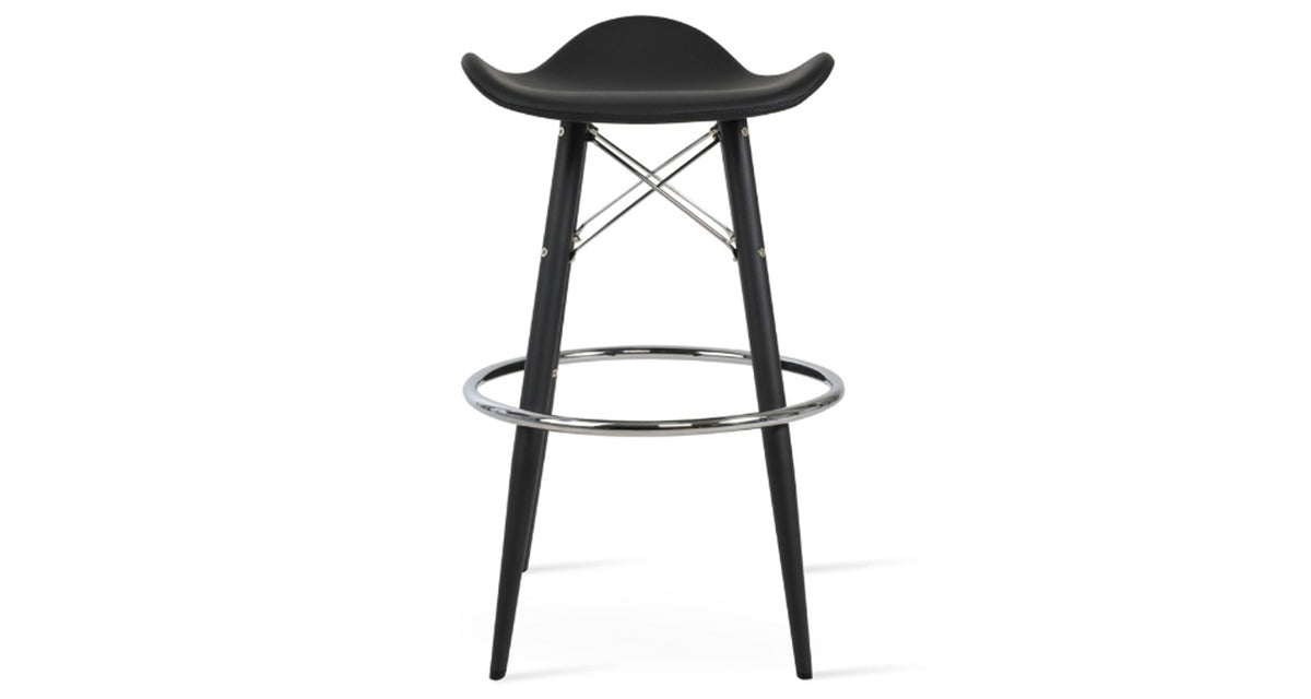 Falcon MW Stool by SohoConcept, showing front view of falcon mw stool.