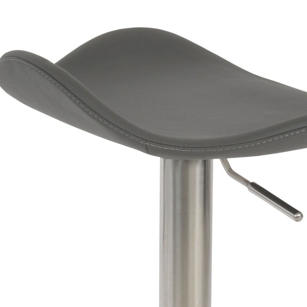 Falcon T-Footrest Piston Stool by SohoConcept, showing closeup view of falcon t-footrest piston stool.
