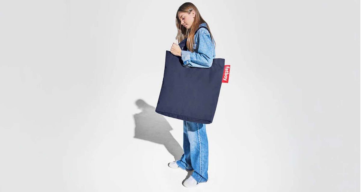 Carry-All-Bag Canvas by Fatboy, showing carry-all-bag canvas in live shot.