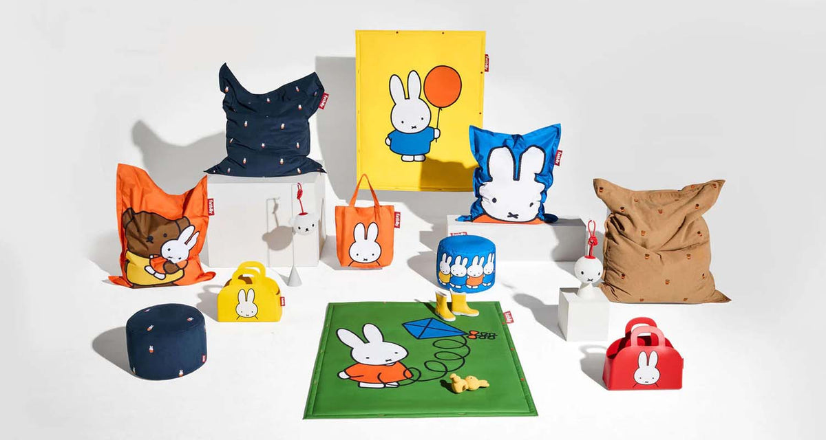 Miffy Carry-All-Bag by Fatboy, showing miffy carry-all-bag in live shot.