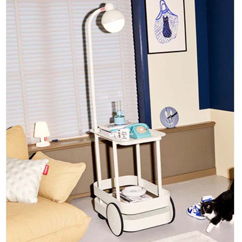 Jolly Trolley Lighted Bar Cart by Fatboy, showing jolly trolley lighted bar cart in live shot.