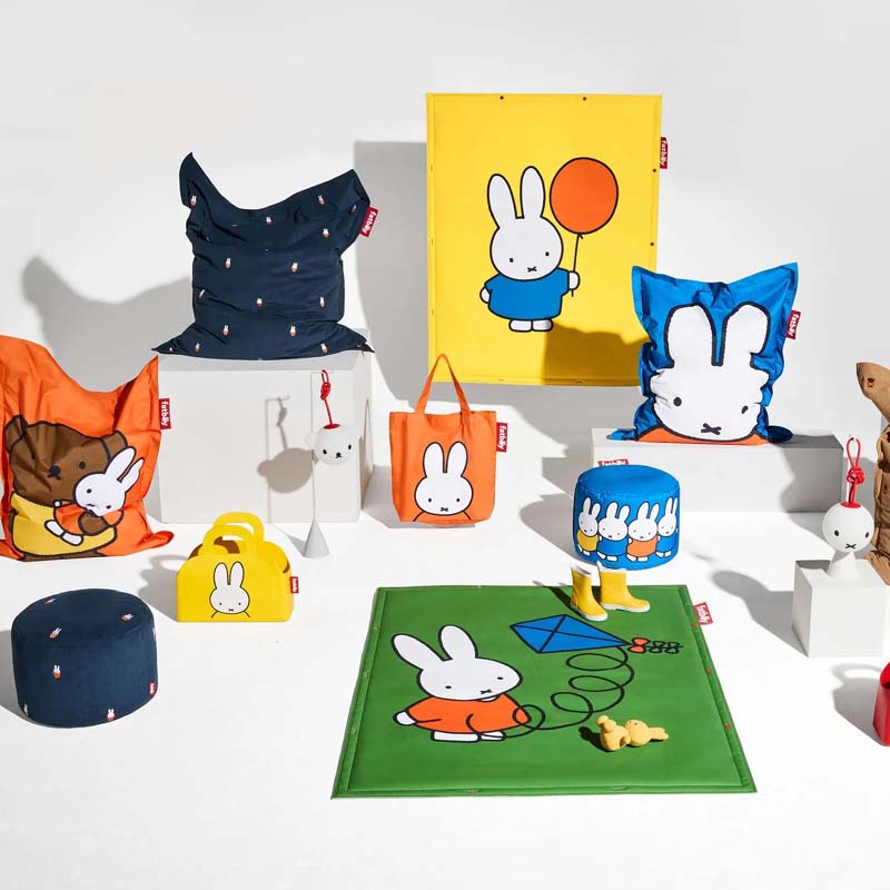 Sjopper-Kees X Miffy by Fatboy, showing sjopper-kees x miffy in live shot.