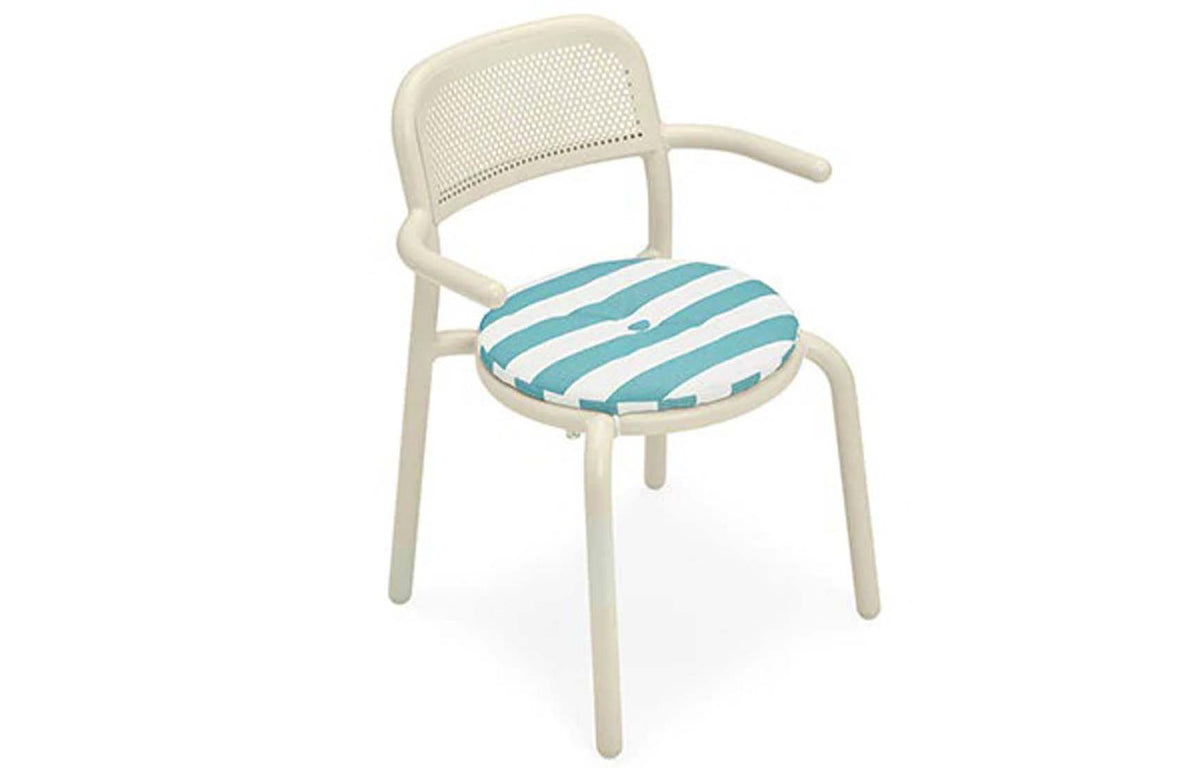 Toni Chair Pillow by Fatboy - Stripe Azur.
