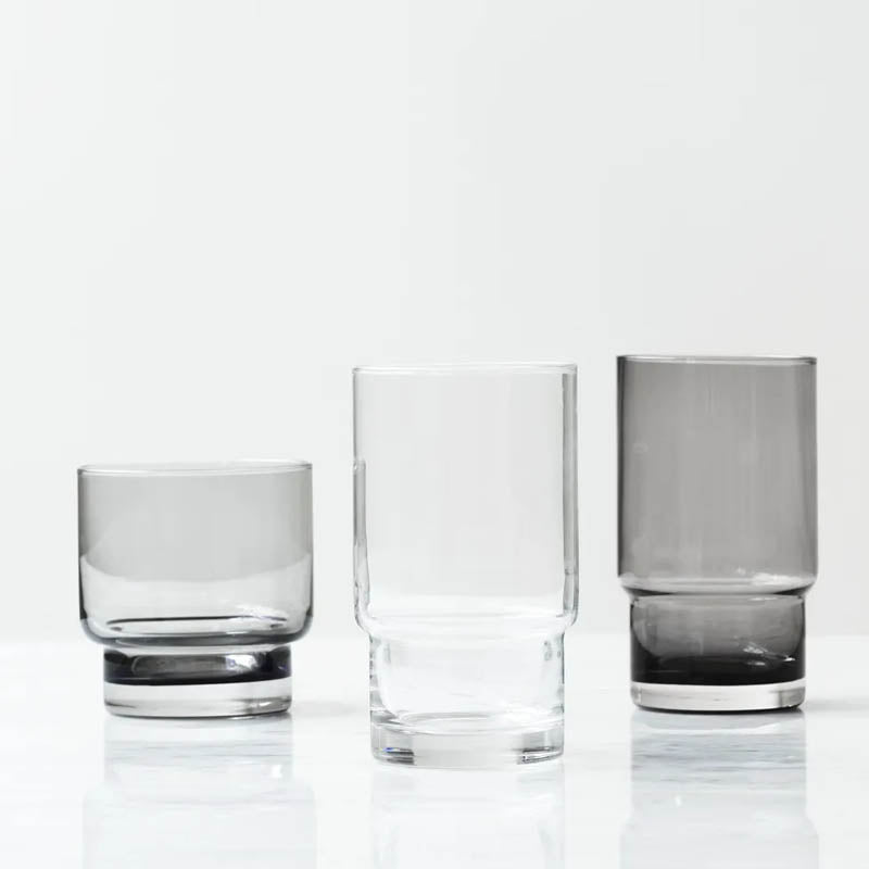Fit Glass by Normann Copenhagen, showing front view of fit glass.