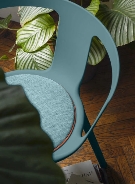 Fla Chair by Toou, showing closeup view of fla chair in live shot.