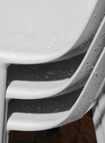Fla Chair by Toou, showing closeup view of fla chair in live shot.