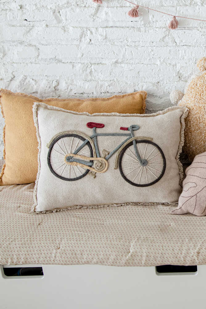 Floor Cushion Bike by Lorena Canals