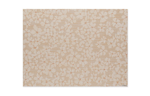 Flora Placemat by Chilewich - Rectangle, Almond Shape-Shifting Weave.