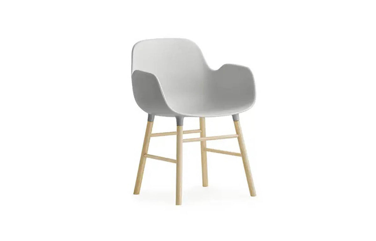 Form Chair Miniature by Normann Copenhagen - Armchair, Grey.