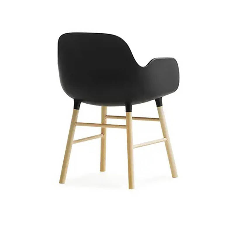Form Chair Miniature by Normann Copenhagen, showing back view of form chair miniature.