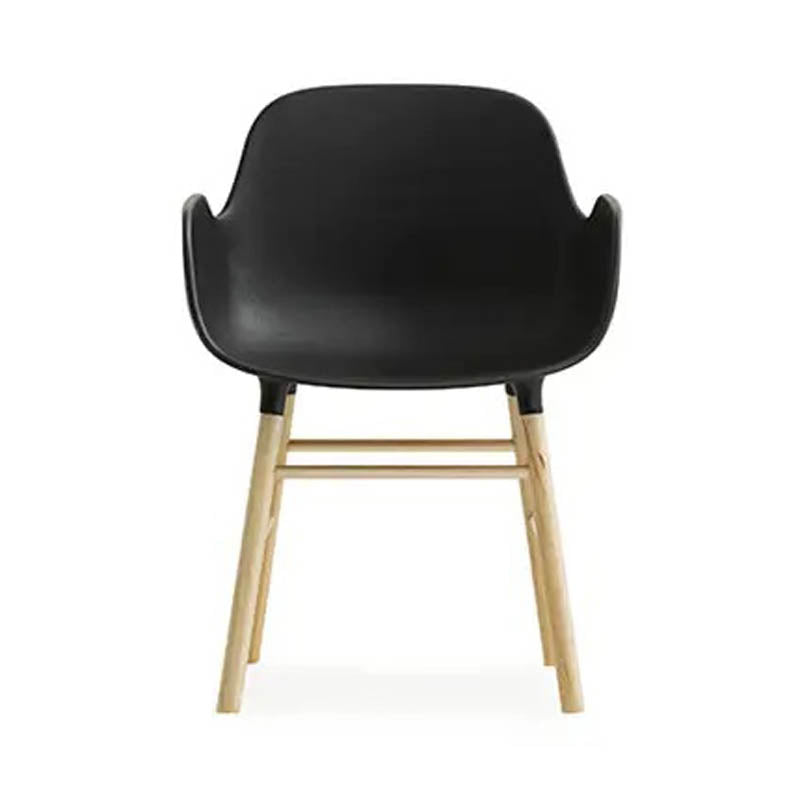 Form Chair Miniature by Normann Copenhagen, showing front view of form chair miniature.