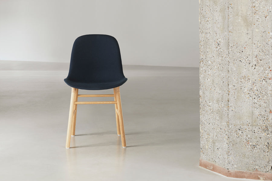 Form Full Upholstery Wood Chair by Normann Copenhagen, showing form full upholstery wood chair in live shot.