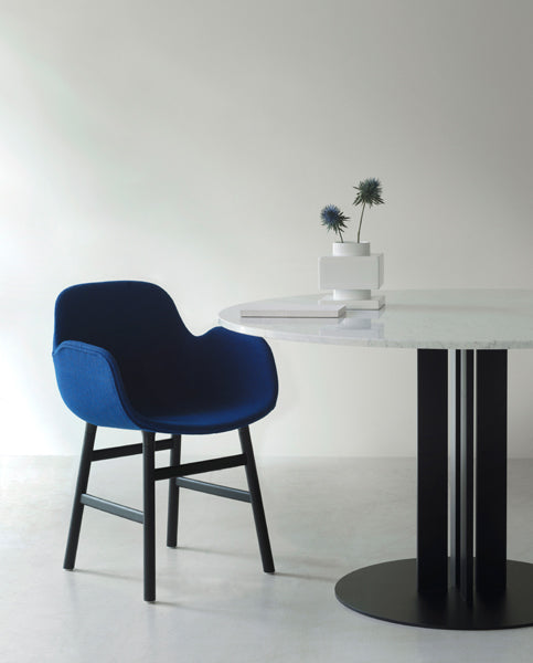 Form Full Upholstery Wood Chair by Normann Copenhagen, showing form full upholstery wood chair in live shot.