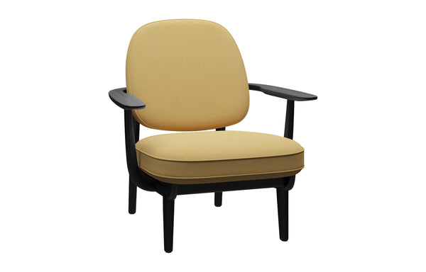 Fred Lounge Chair by Fritz Hansen - Black Painted Ash, Christianshavn Group.
