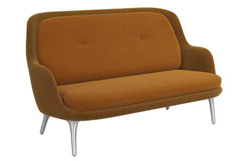 FRI Sofa by Fritz Hansen - Brushed Aluminium Legs, Christianshavn.