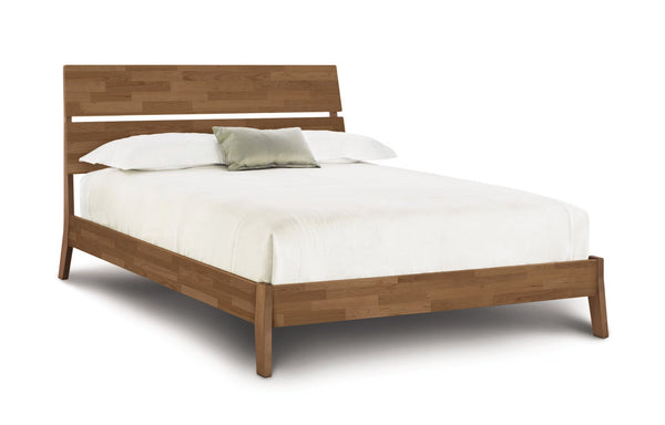 Linn Bedroom Collection - Full by Copeland Furniture - Bed, Natural Walnut