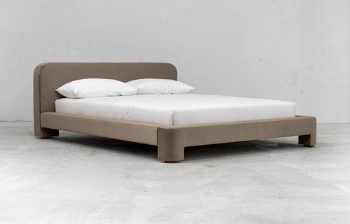 Gar Bed by Sun at Six - Taupe Fabric.