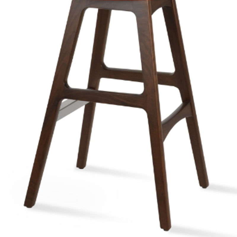Gazel PR Wood Bar Stool by SohoConcept, showing closeup view of gazel pr wood bar stool.