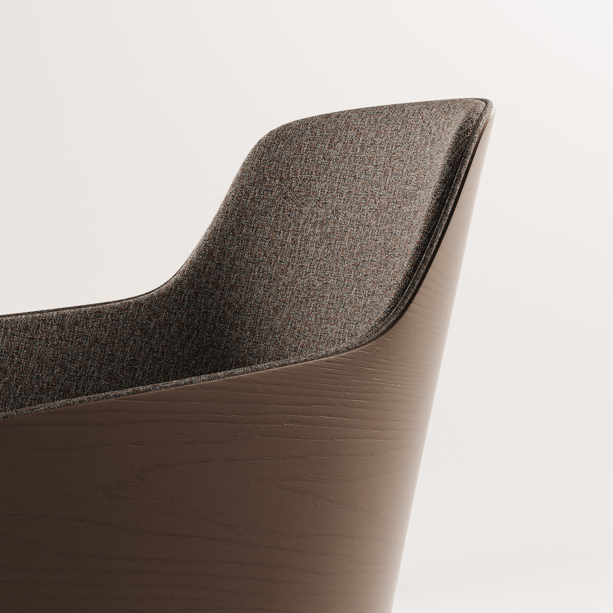 Grace Premium S-GL Office Chair by B&T, showing closeup view of grace premium s-gl office chair in live shot.