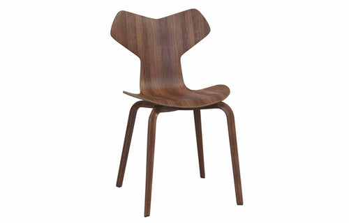 Grand Prix Veneer Chair by Fritz Hansen - None.