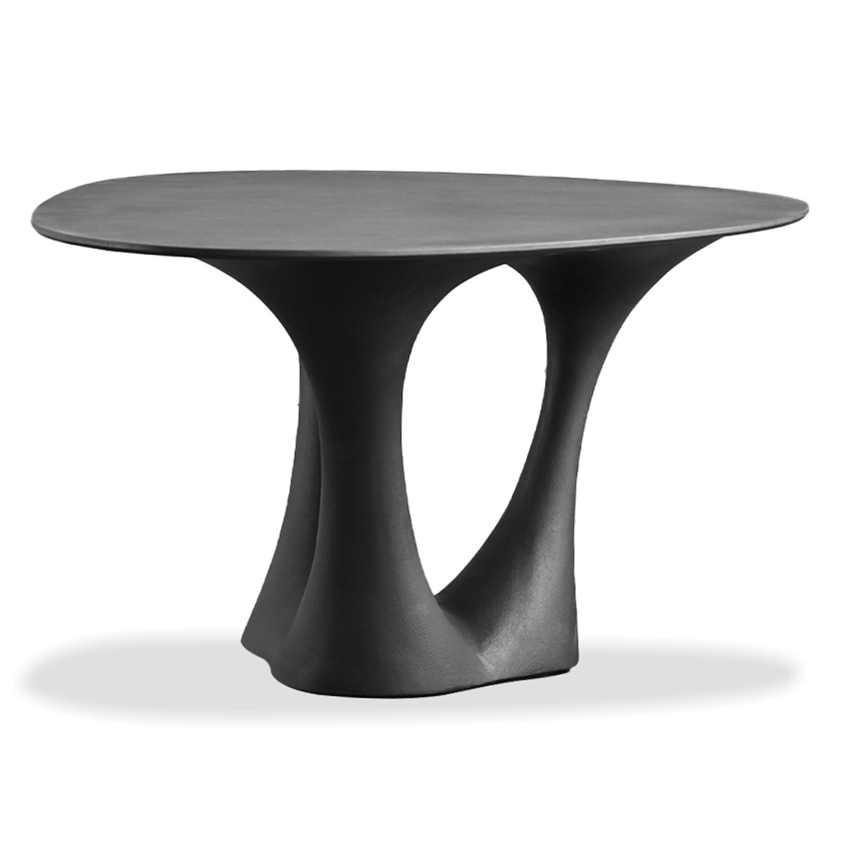Groot Dining Table by Mobital, showing front view of groot dining table.