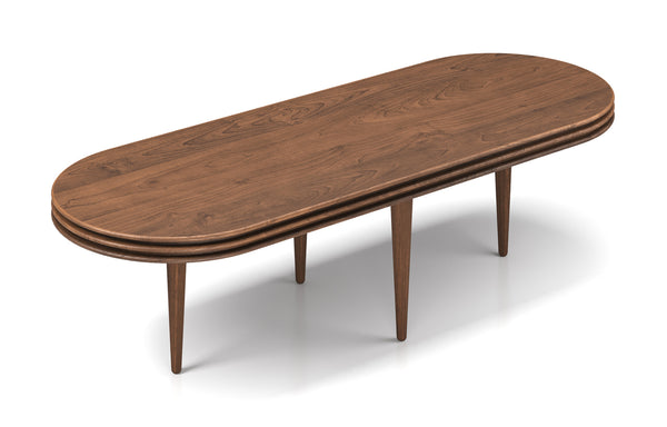Groove Oval Coffee Table by DK3 - 15