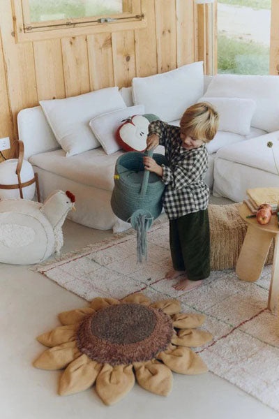 Growing up Basket  by Lorena Canals, showing growing up basket  in live shot.
